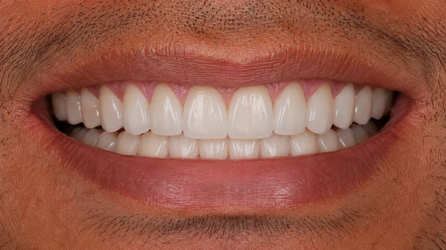 Full-Mouth Functional Rehabilitation - Clinical Result After Treatment
